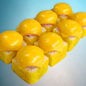 Крабонара с лососем 