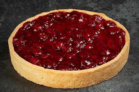 Творожный пирог с вишней