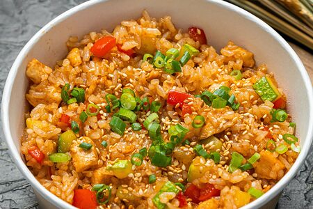 Рис с курицей