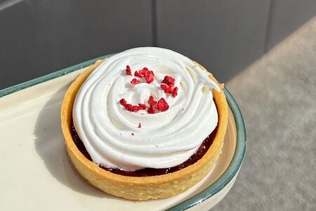 Тарт малиновый