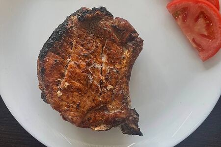 Шашлык из свинины на кости