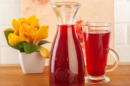 Компот из кизила