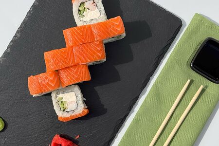 Филадельфия с креветками