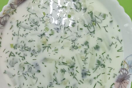 Окрошка мясная