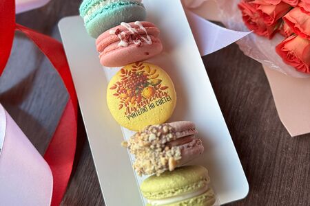 Набор 5 макарон учителю 