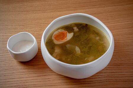 Суп из щавеля