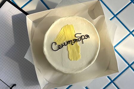 Бенто-торт 1 сентября 