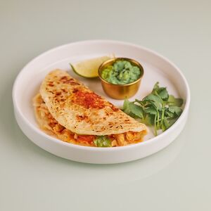 Кесадилья с курицей 