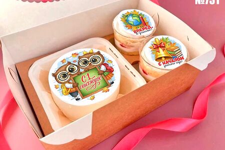 Бенто-бокс и 2 трайфла №731