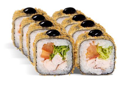 Ролл Цезарь темпура (кляр)