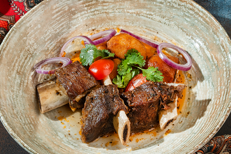 Казан-кебаб с говядиной по- домашнему