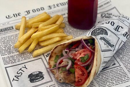 Комбо Сувлак люля-кебаб (говядина)