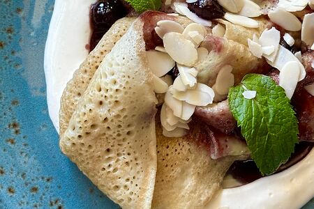 Блинчики с вареньем