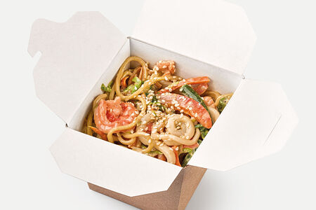 Вок с морепродуктами Хит