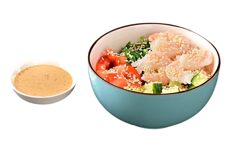 Поке с креветкой