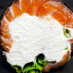 Лосось и сыр без риса	