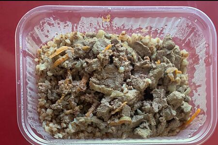 Гречка с печенью