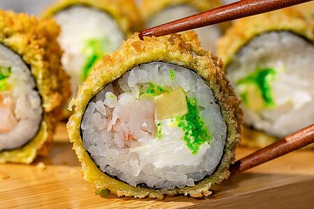 Хрустящий с креветкой