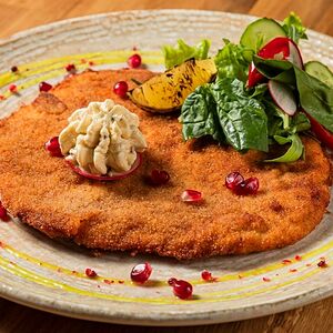 Шницель из цыпленка в венском стиле