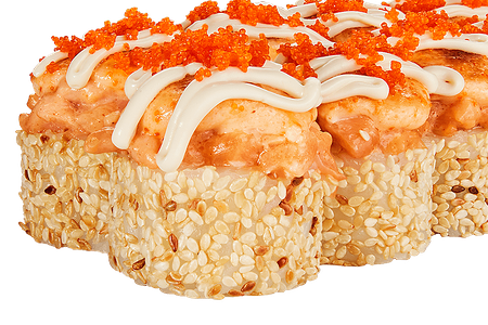 Запеченный тартар с лососем