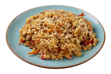 Вок Грибы с овощами