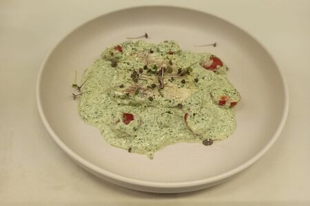 Треска в сливочном соусе