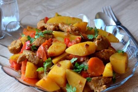 Жаркое по-домашнему со свининой