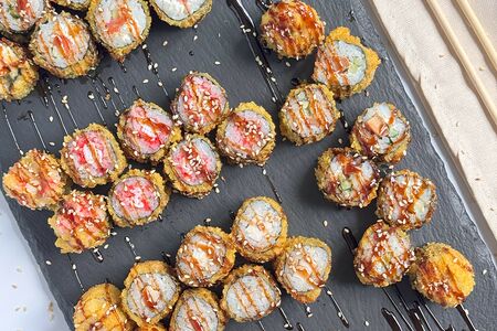 Сет макидзуси темпура