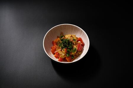 Салат с говяжьим языком 