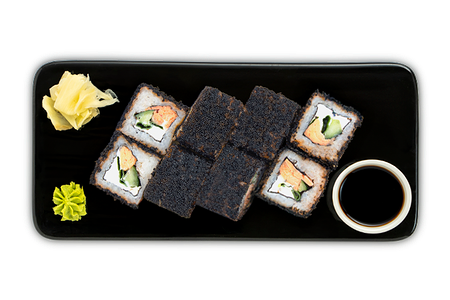 Ролл с гриль-лососем