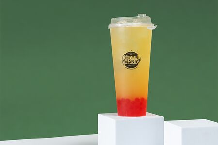 Бабл-коктейль на чайной основе 