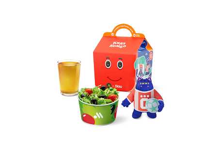 Кидз Комбо стартер или салат с игрушкой Бубокко Маленький