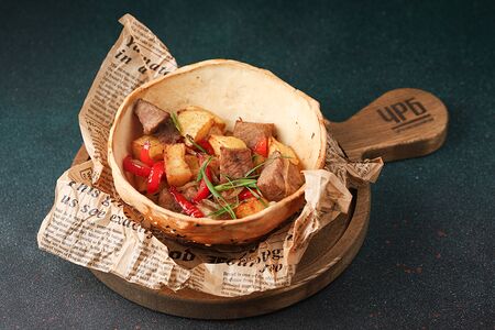 Жаркое с томленой говядиной