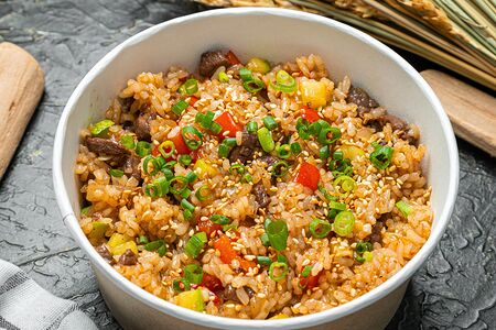 Рис с говядиной