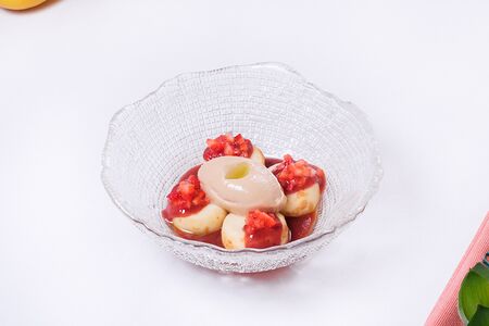 Сырники с ягодами кули