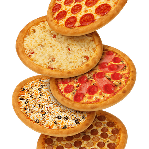 Набор из 5 пицц 33 см