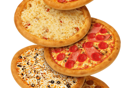 Комбо из 5 пицц 33 см