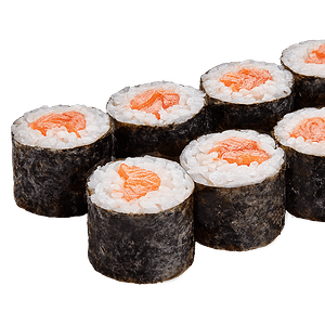 Маки с лососем