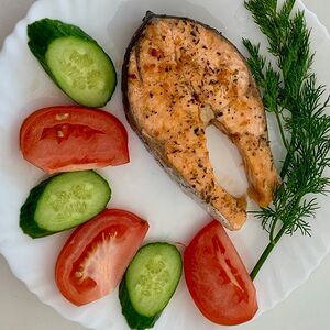 Стейк из форели