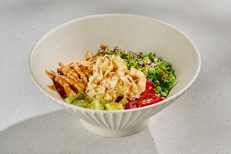 Поке с лососем