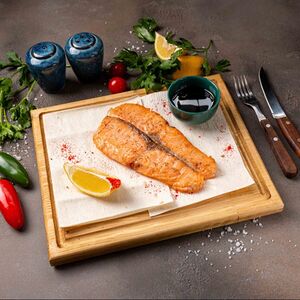 Стейк из семги 