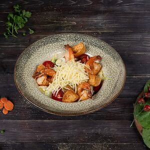 Цезарь с креветками