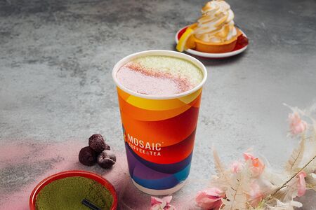 Раф матча Лимонный тарт-Вишня большой