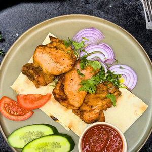 Шашлык из филе бедра красного мяса 