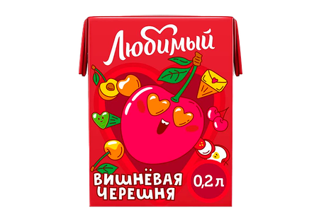 Сок Любимый Вишневая черешня