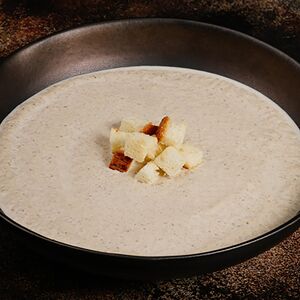 Крем-суп с белыми грибами