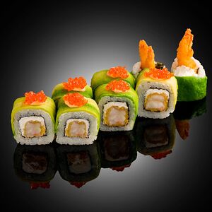 Ролл креветка грин