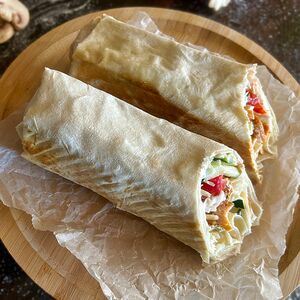 Шаурма Кракен с креветками