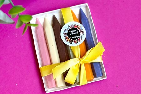 Карандаши шоколадные