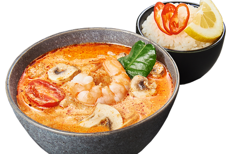 Том Ям с морепродуктами